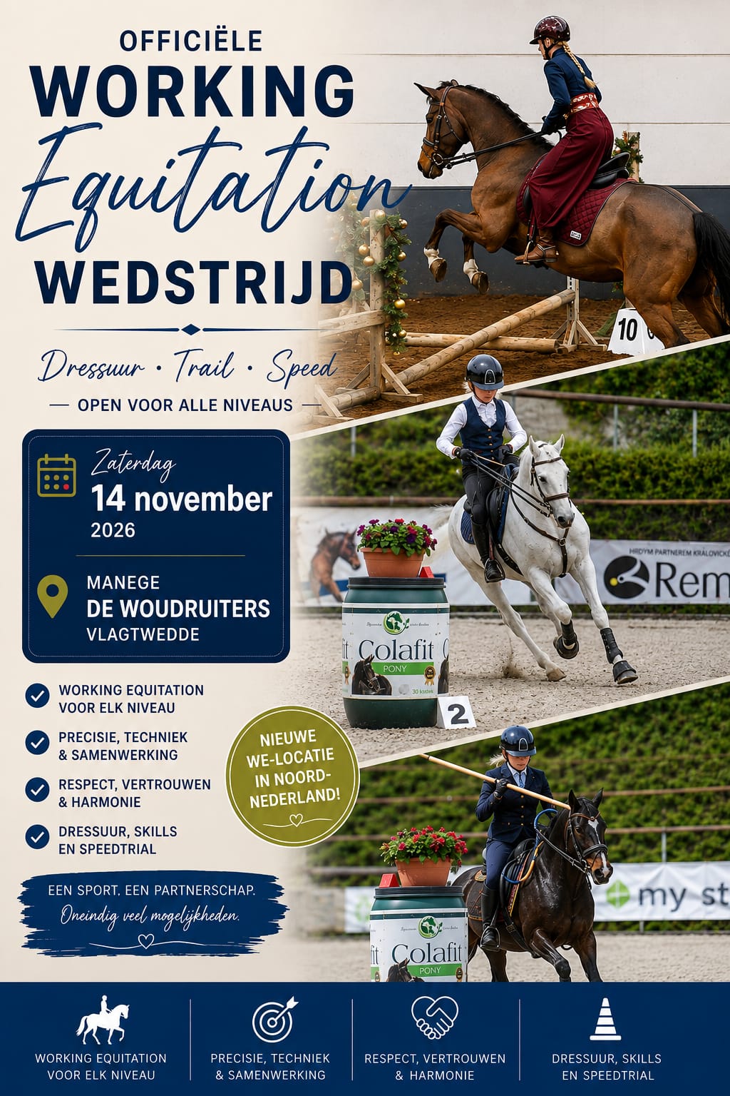 Working Equitation wedstrijd